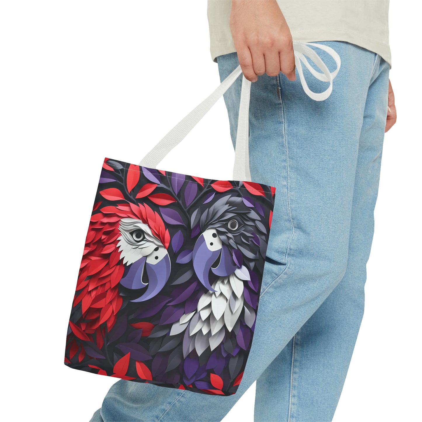 PARROTS TOTE BAG