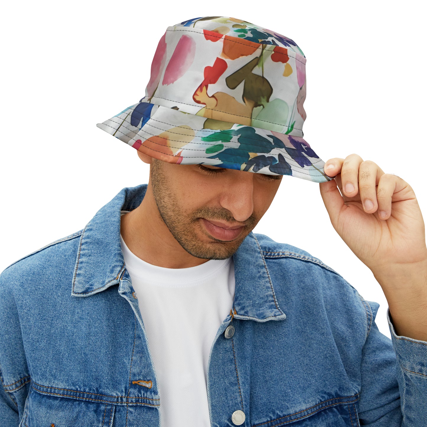 PASTEL SWATCHES BUCKET HAT UNISEX