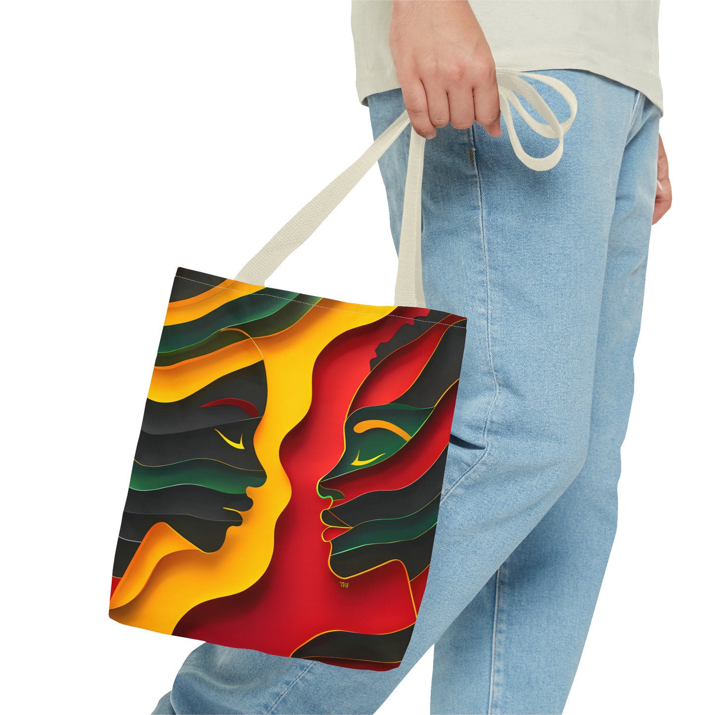 FACE OFF TOTE BAG