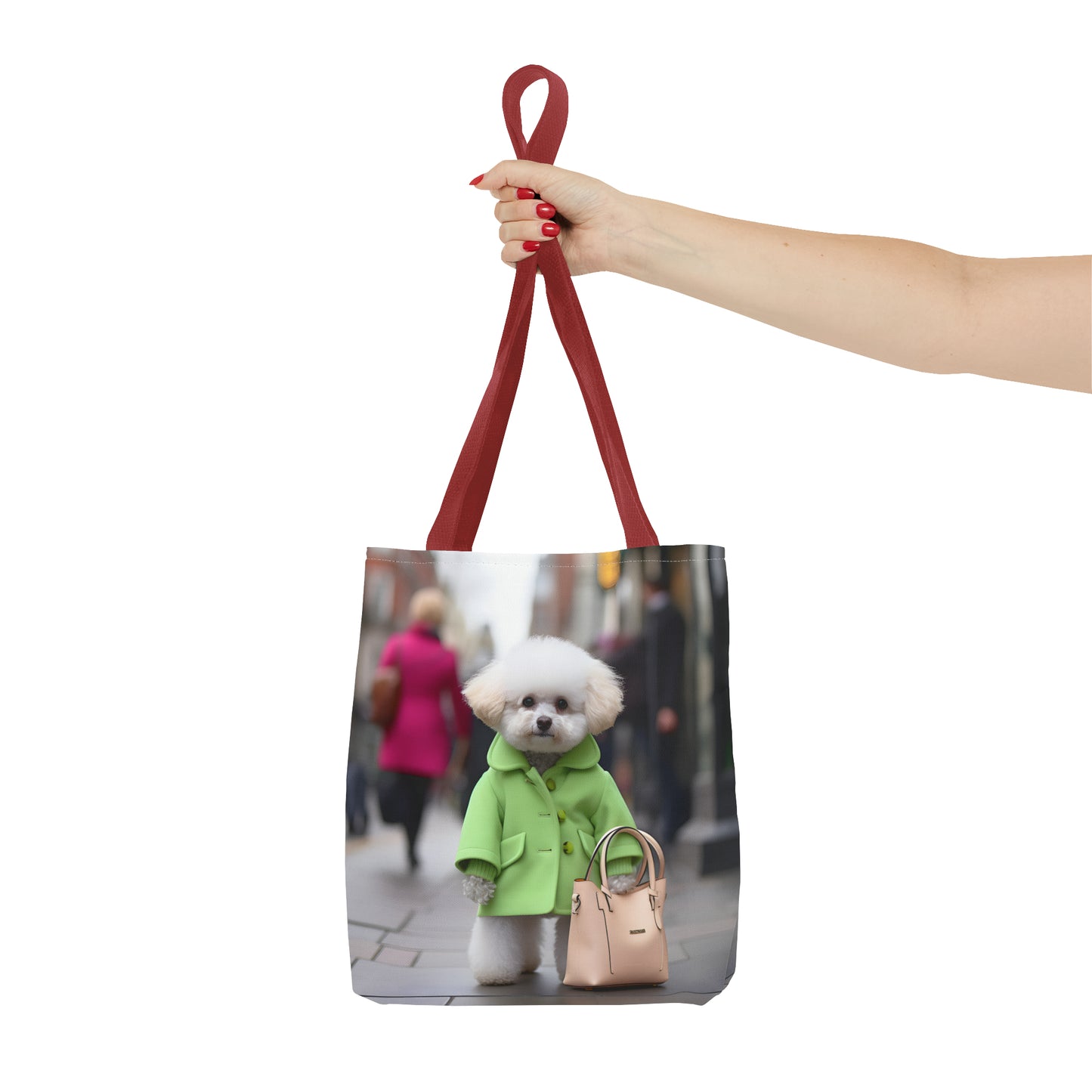 BICHON FRISE TOTE BAG