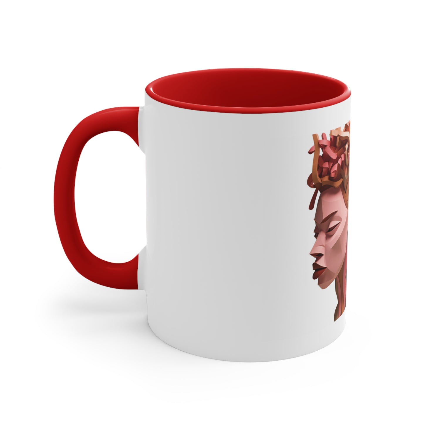 PAG SCULPTURED SISTERS CERAMIC MUG - 11OZ