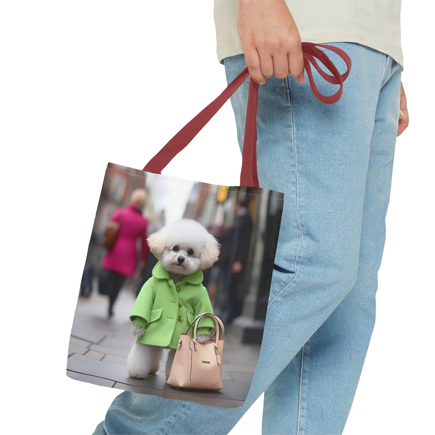 BICHON FRISE TOTE BAG
