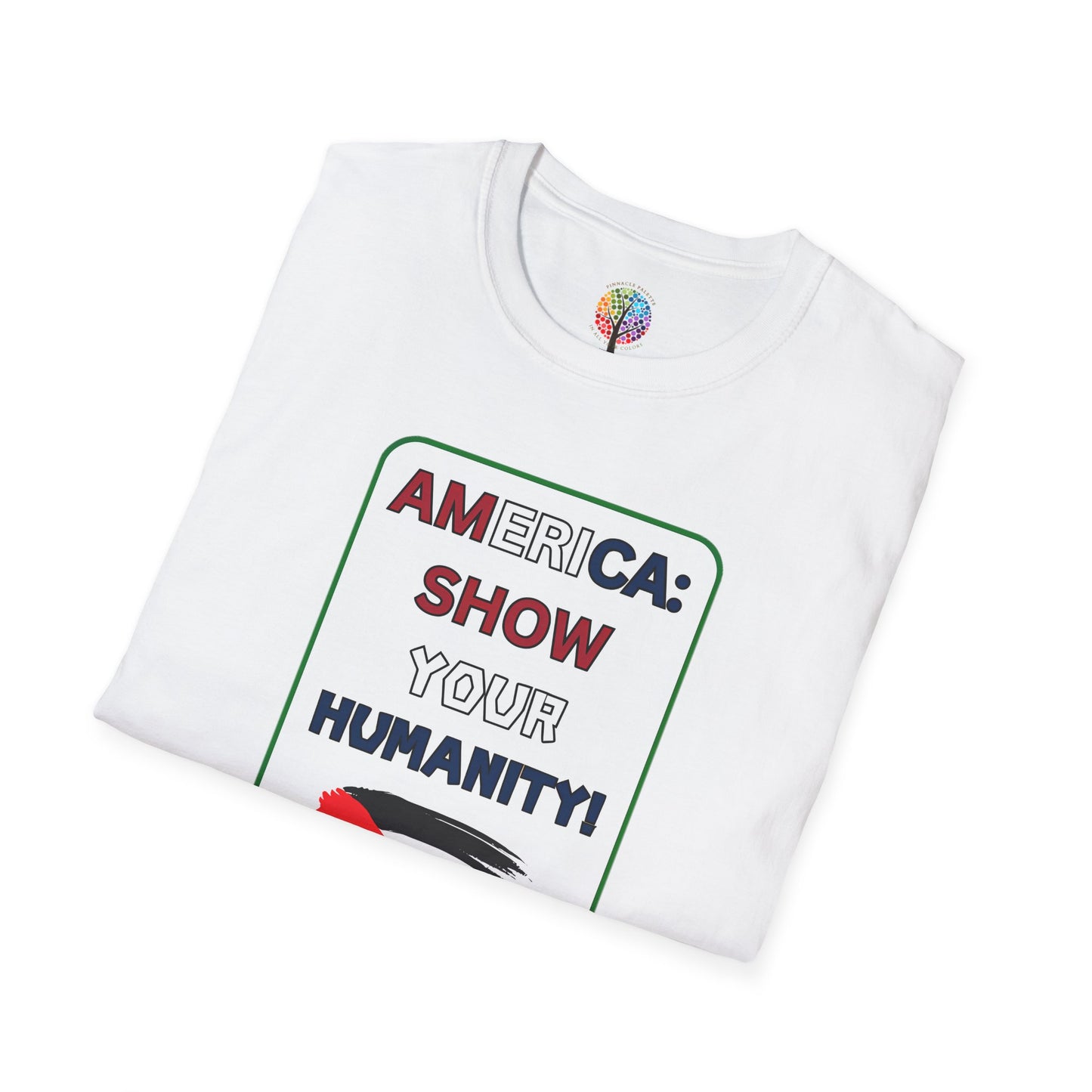 PALESTINE FLAG ABSTRACT T-SHIRT UNISEX