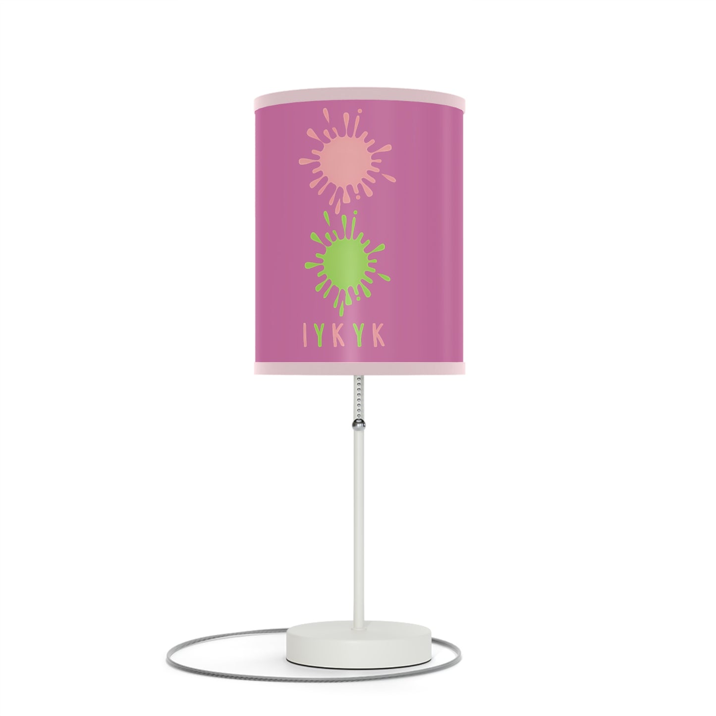 PAG IYKYK LAMP ON A STAND, US|CA PLUG