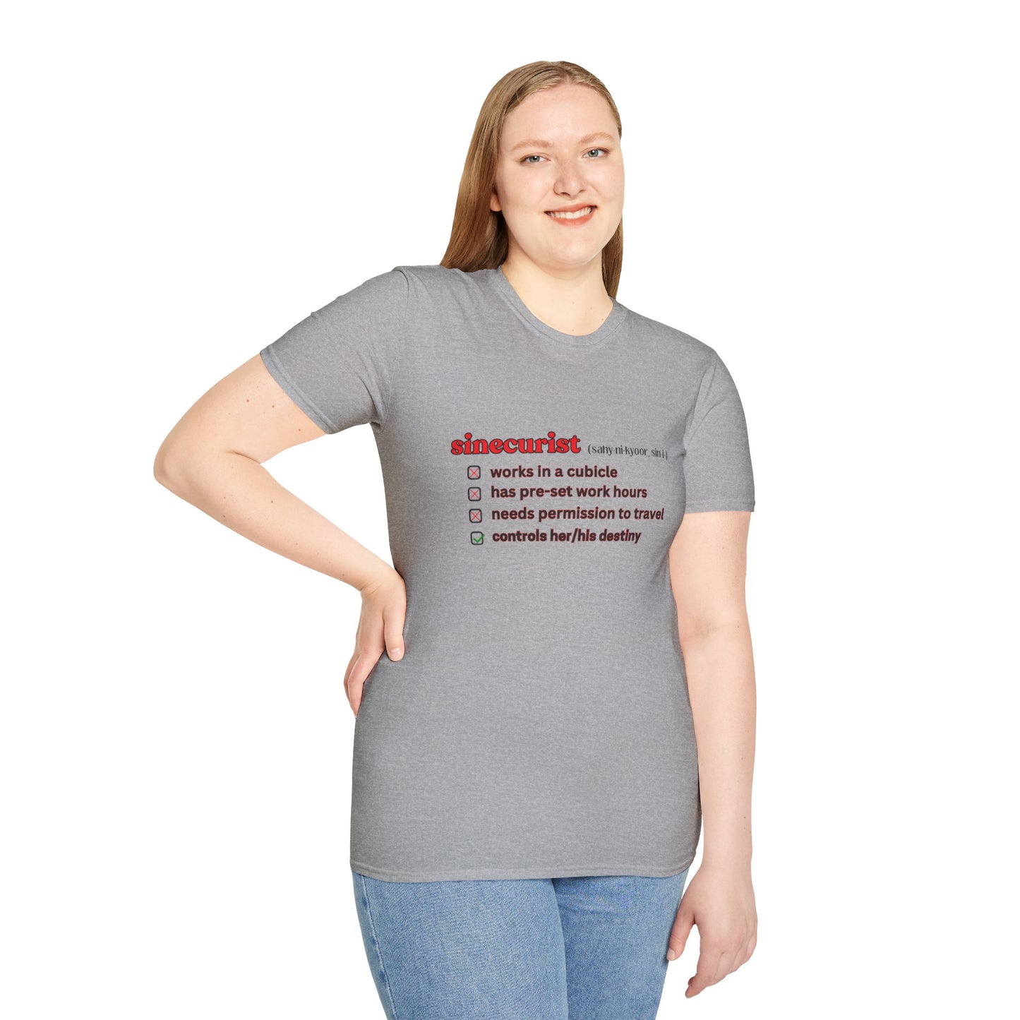UNI GOOGLE CHECK BOX R T-SHIRT - UNISEX