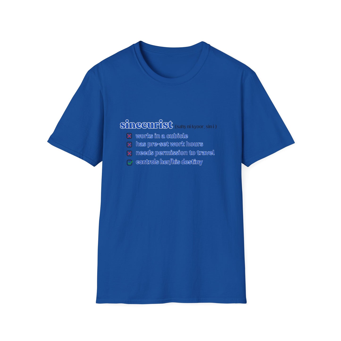 CHECK BOX B T-SHIRT - UNISEX