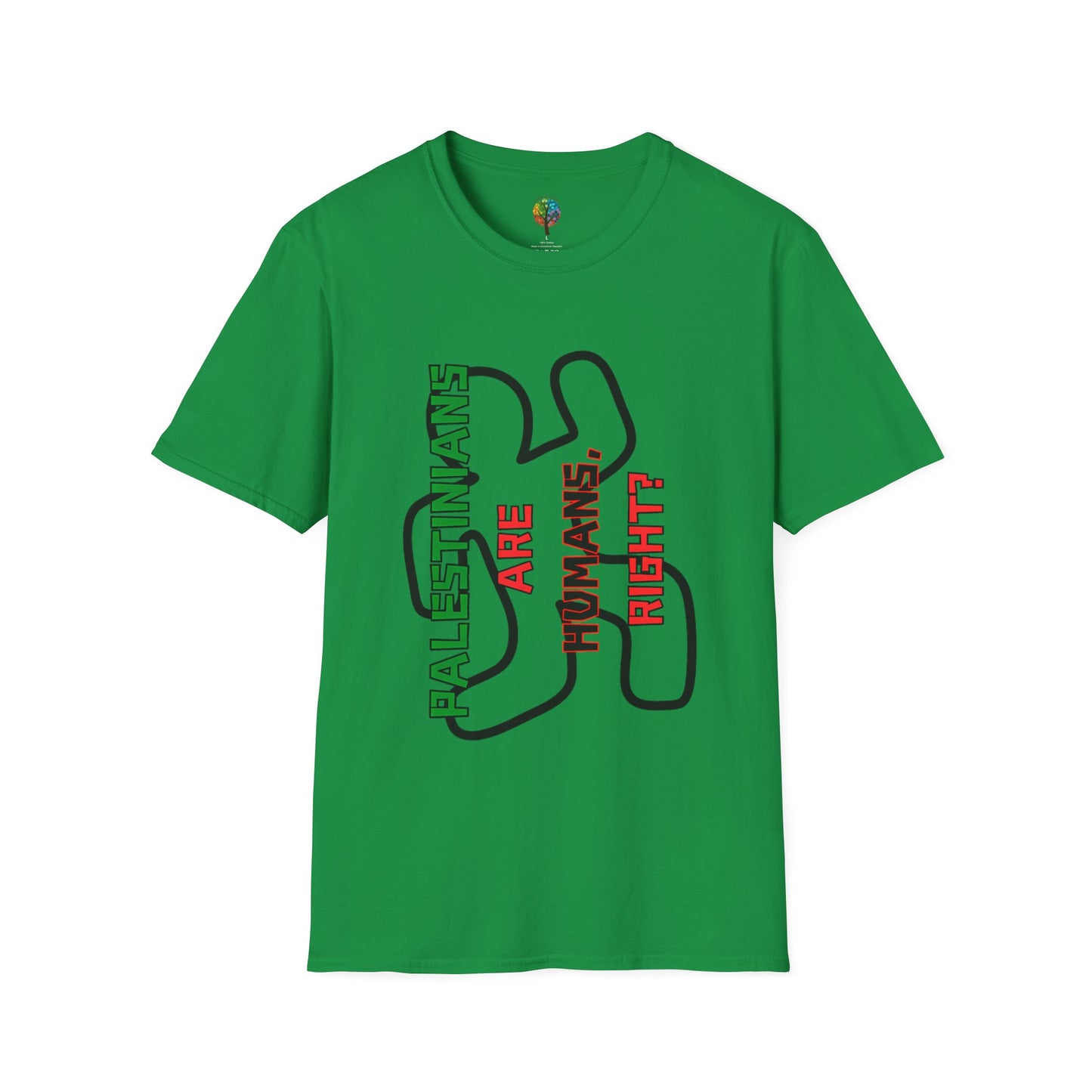 PALESTINE HUMAN RIGHTS T-SHIRT UNISEX