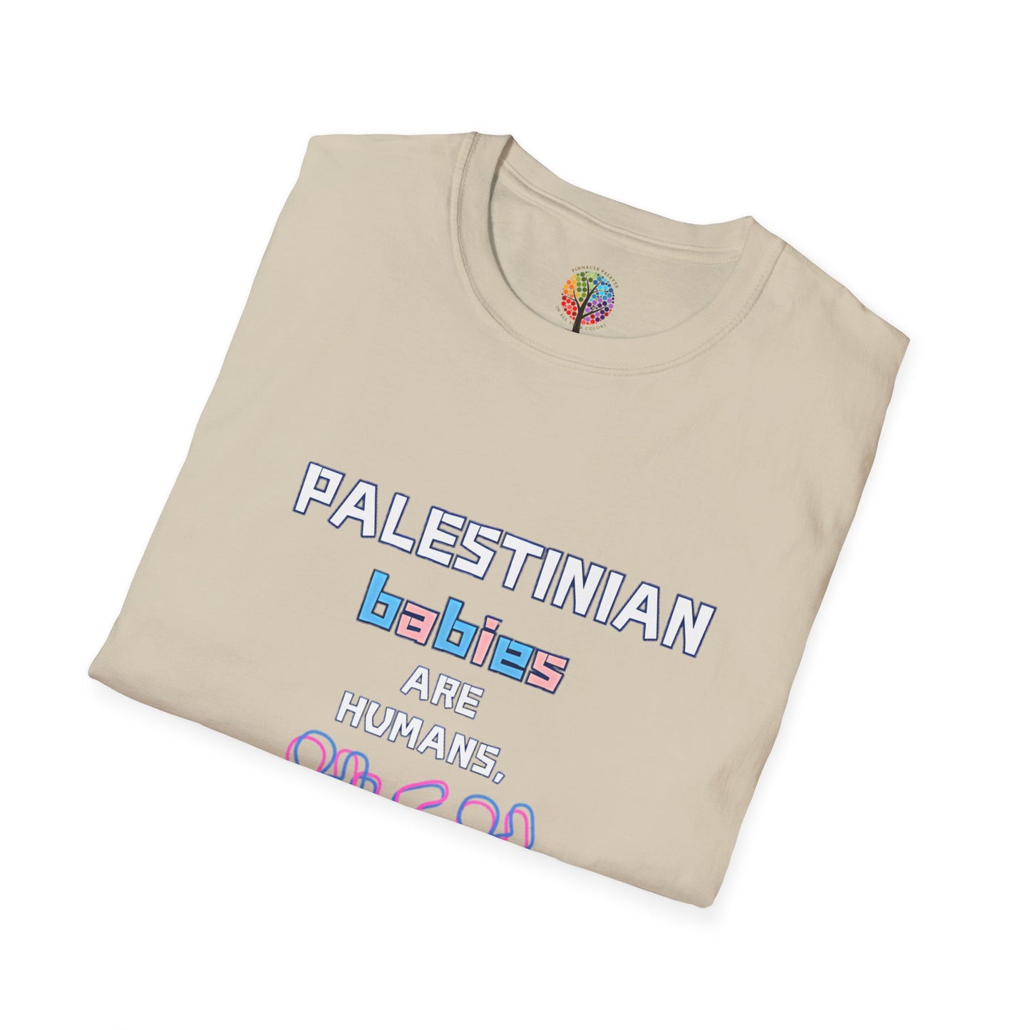 PALESTINE HUMAN BABIES T-SHIRT UNISEX
