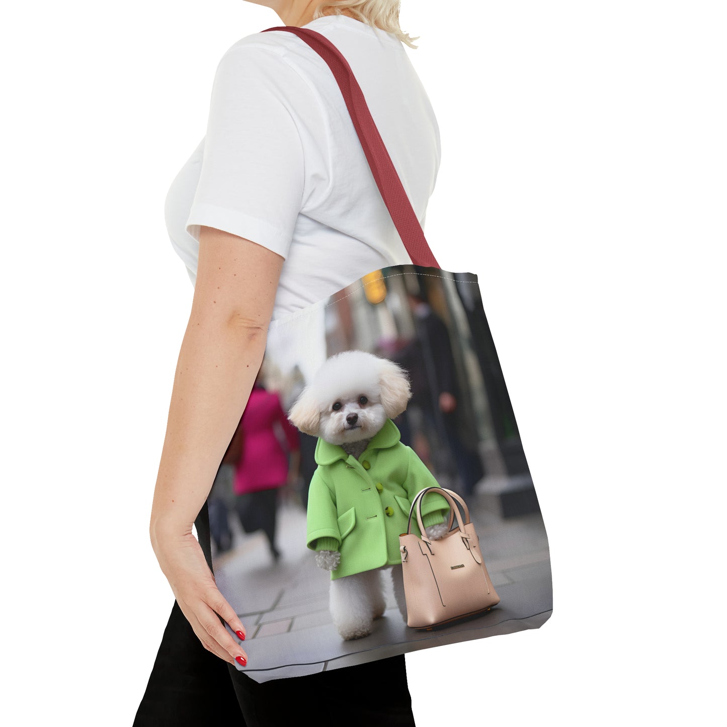 BICHON FRISE TOTE BAG
