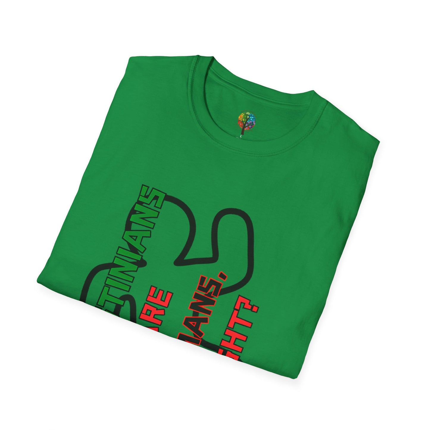 PALESTINE HUMAN RIGHTS T-SHIRT UNISEX