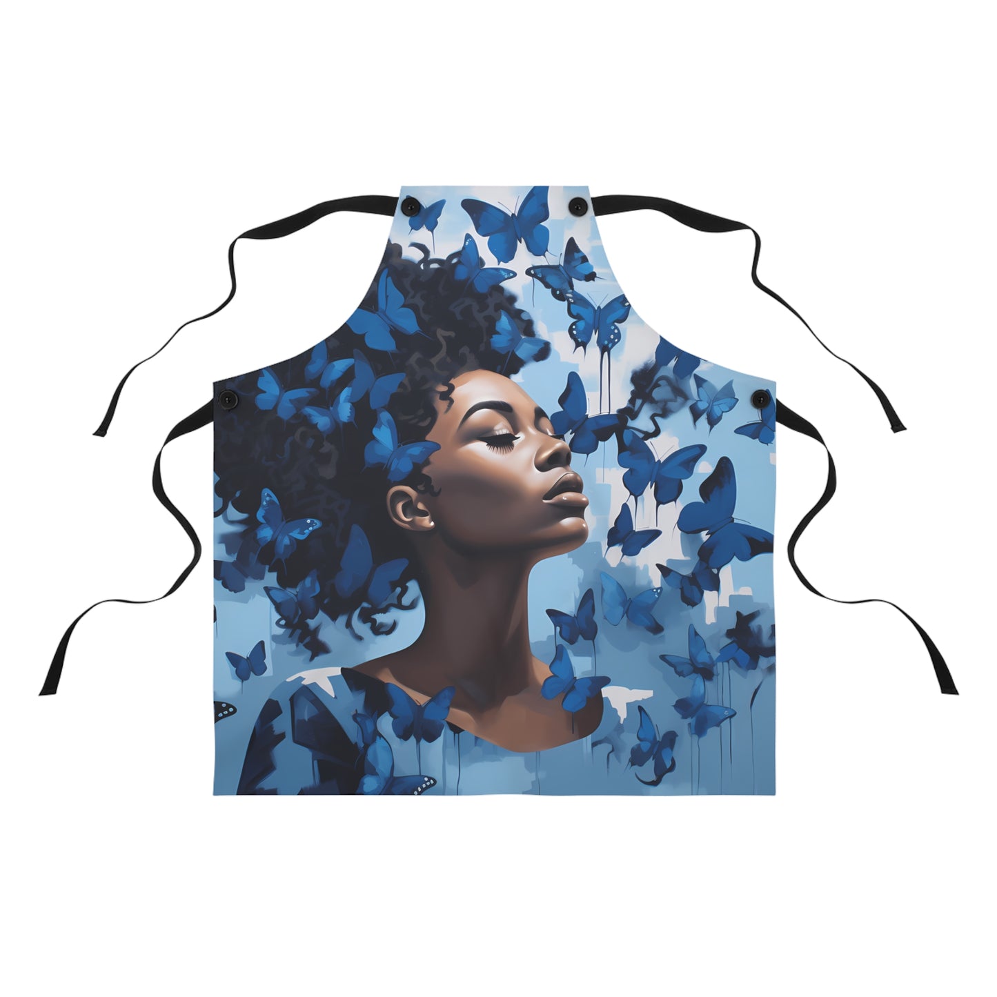 ZET BUTTERFLIES APRON - UNISEX
