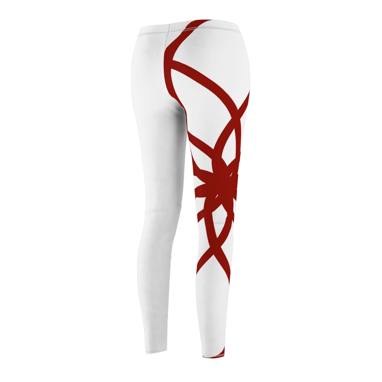 DEL SPIRALS CRIMSON CREME RT LEGGINGS