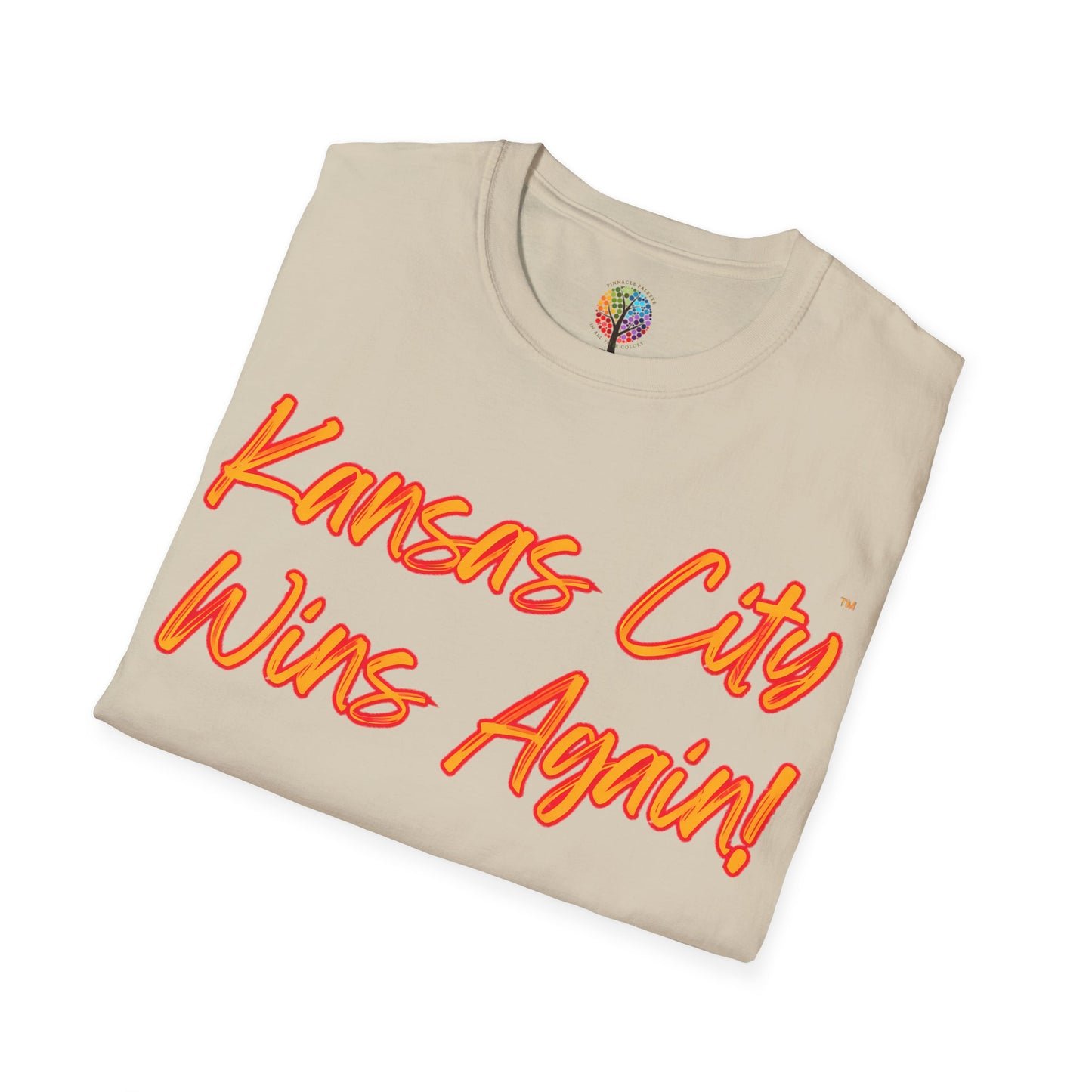 KC WINS AGAIN SOFTSTYLE T-SHIRT UNISEX