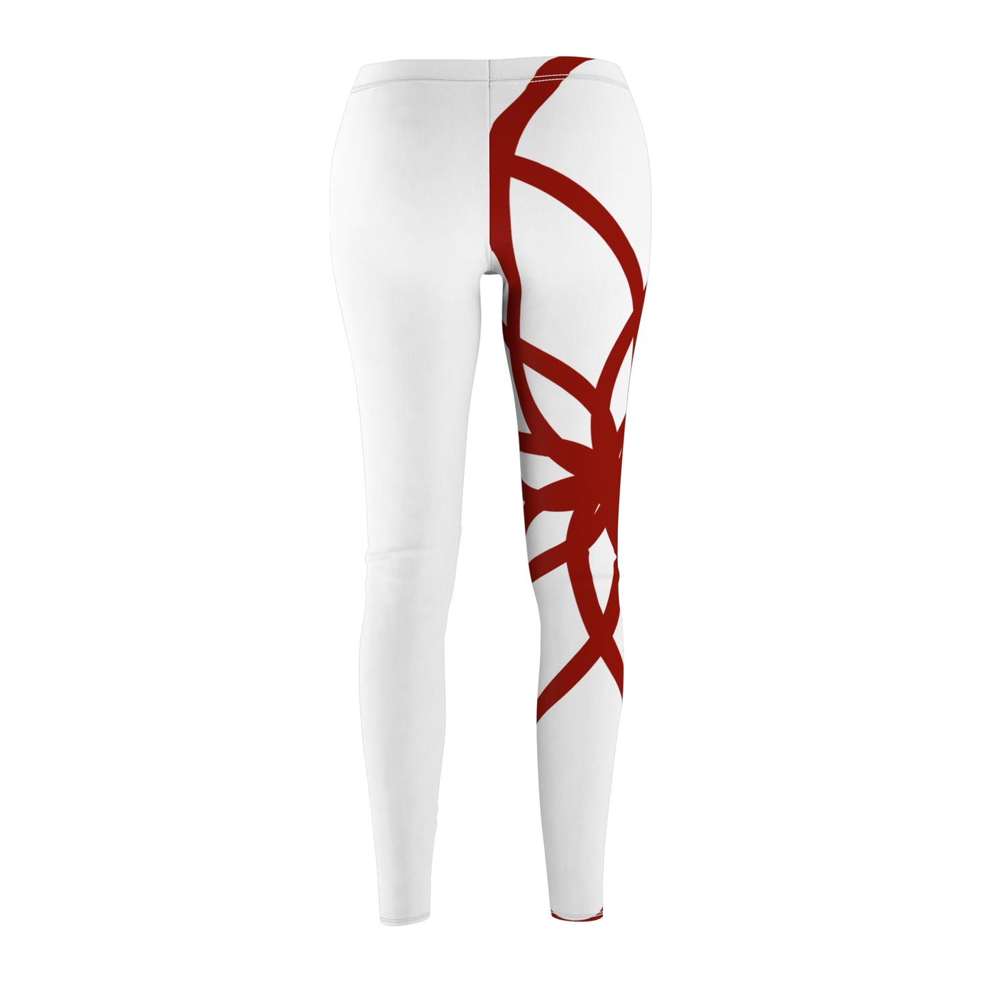 DEL SPIRALS CRIMSON CREME RT LEGGINGS