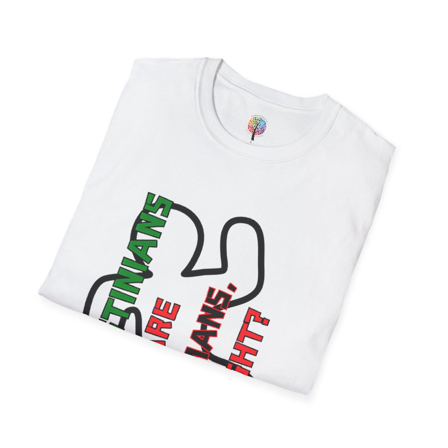 PALESTINE HUMAN RIGHTS T-SHIRT UNISEX