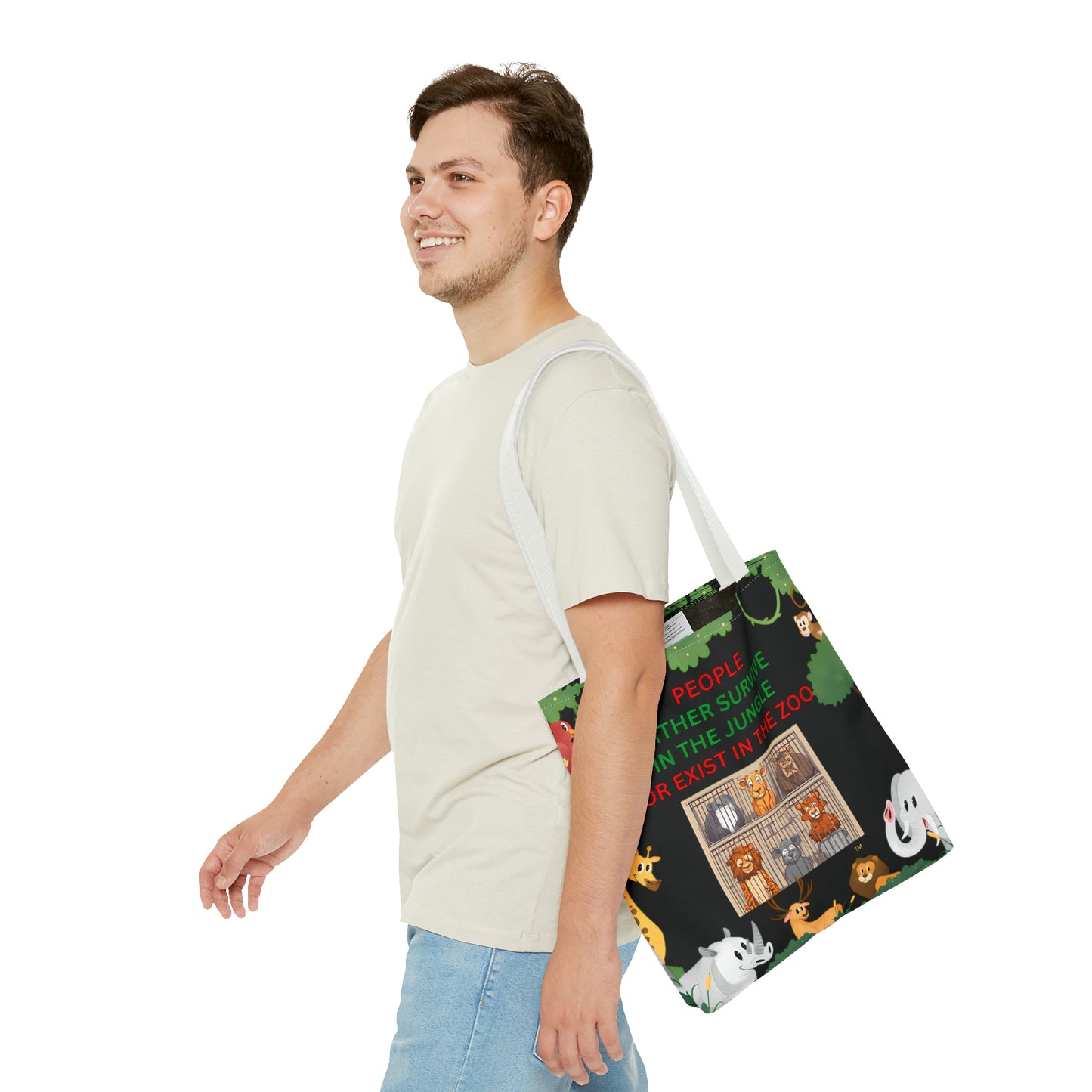 JUNGLE JIVE TOTE BAG
