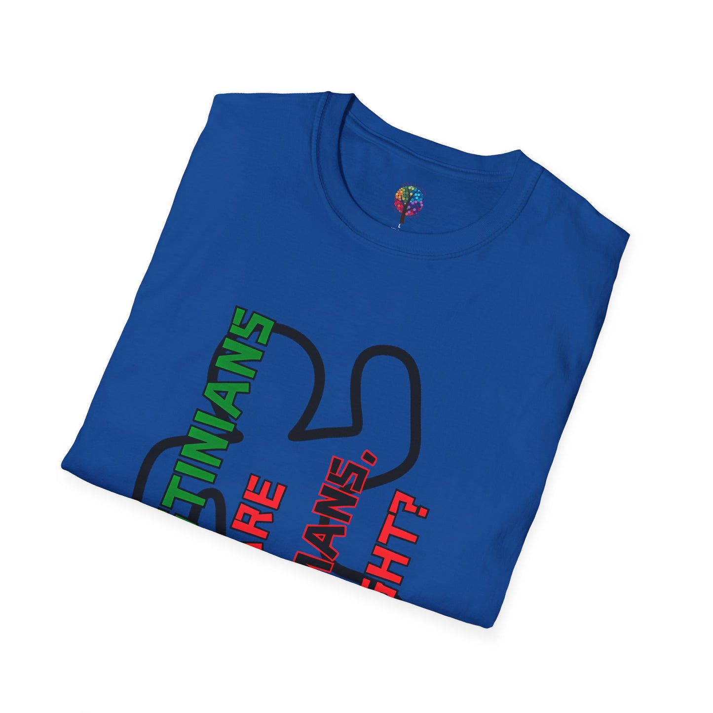 PALESTINE HUMAN RIGHTS T-SHIRT UNISEX