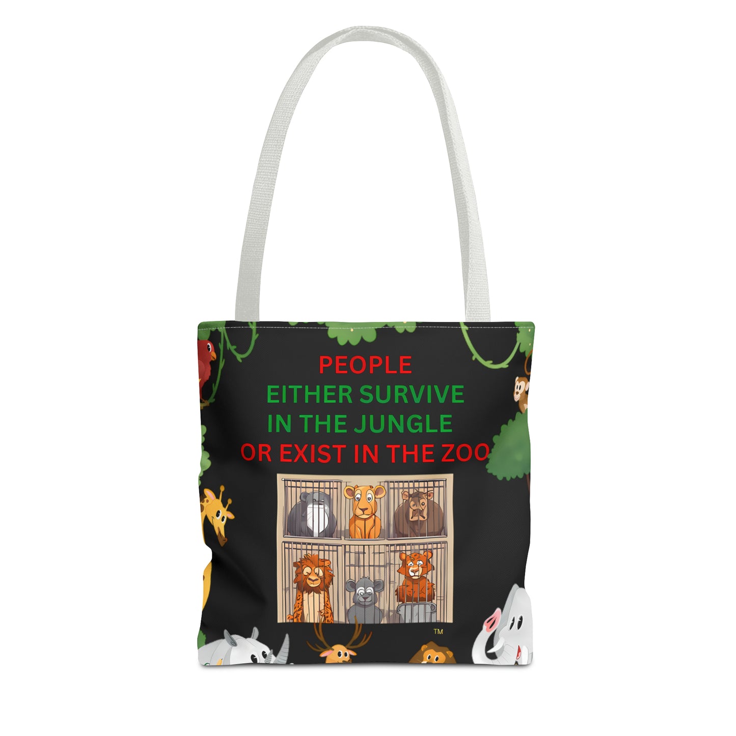 JUNGLE JIVE TOTE BAG