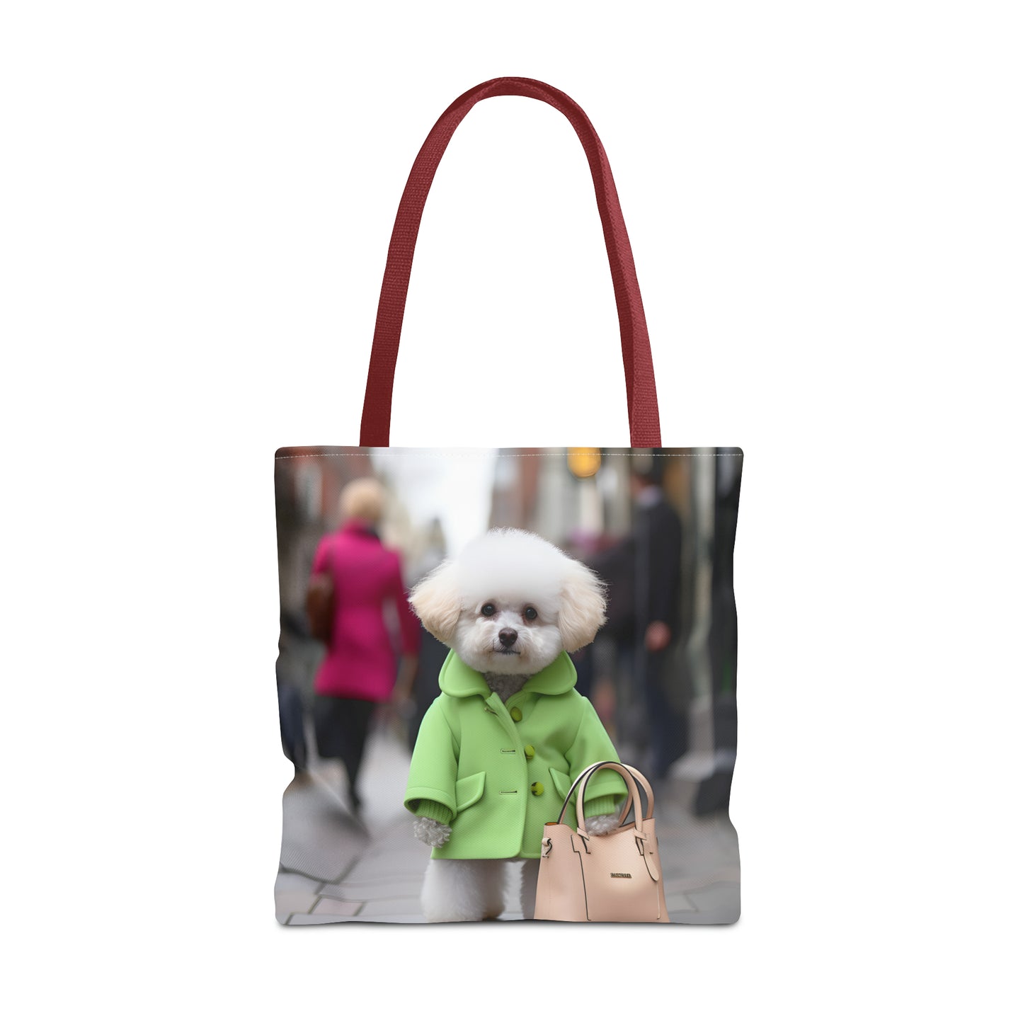BICHON FRISE TOTE BAG