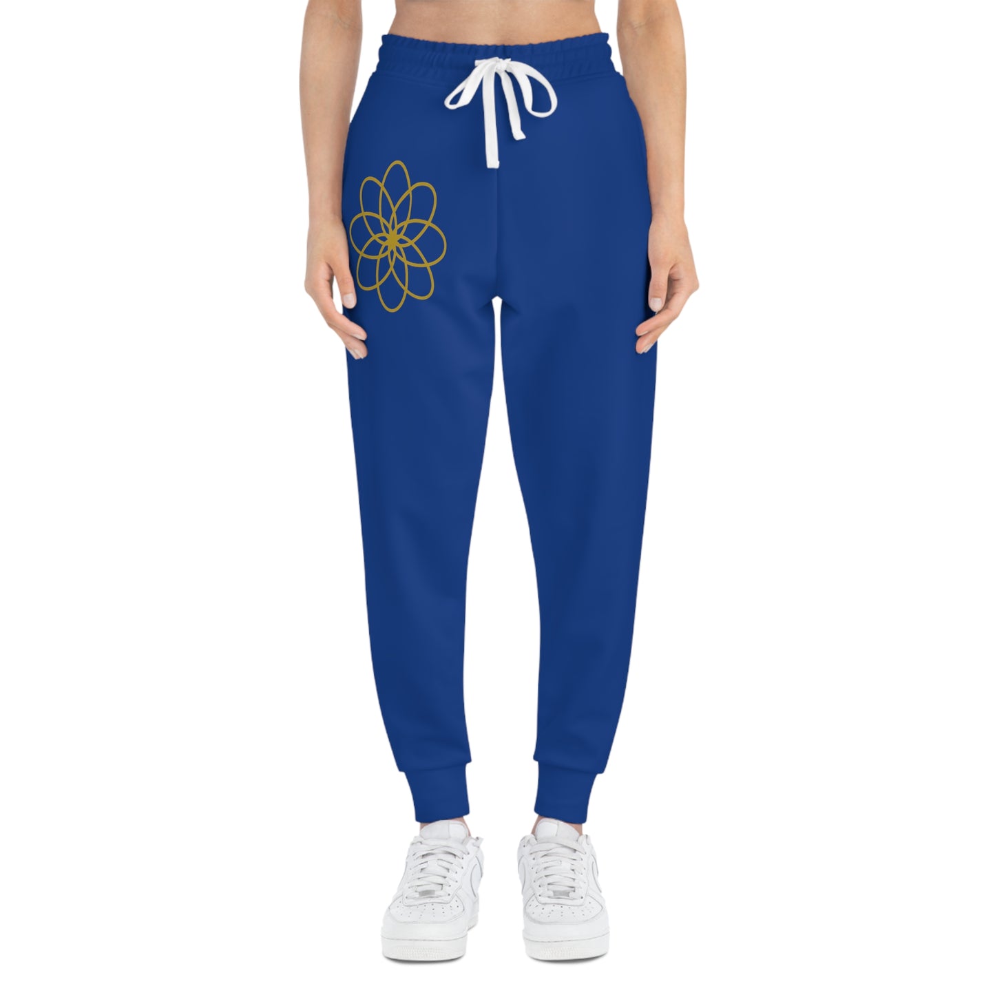SGR SPIRALS GOLD BLUE RT JOGGERS