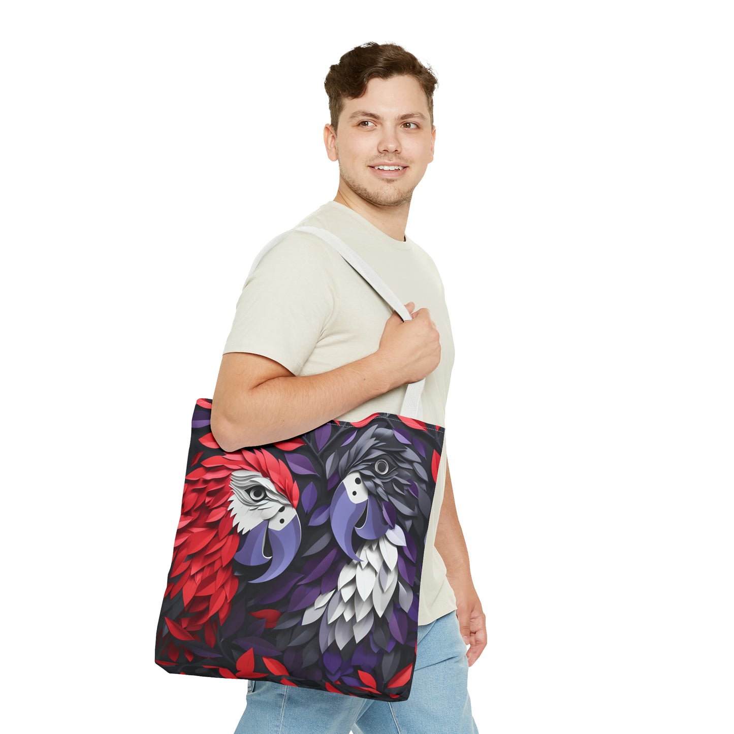 PARROTS TOTE BAG