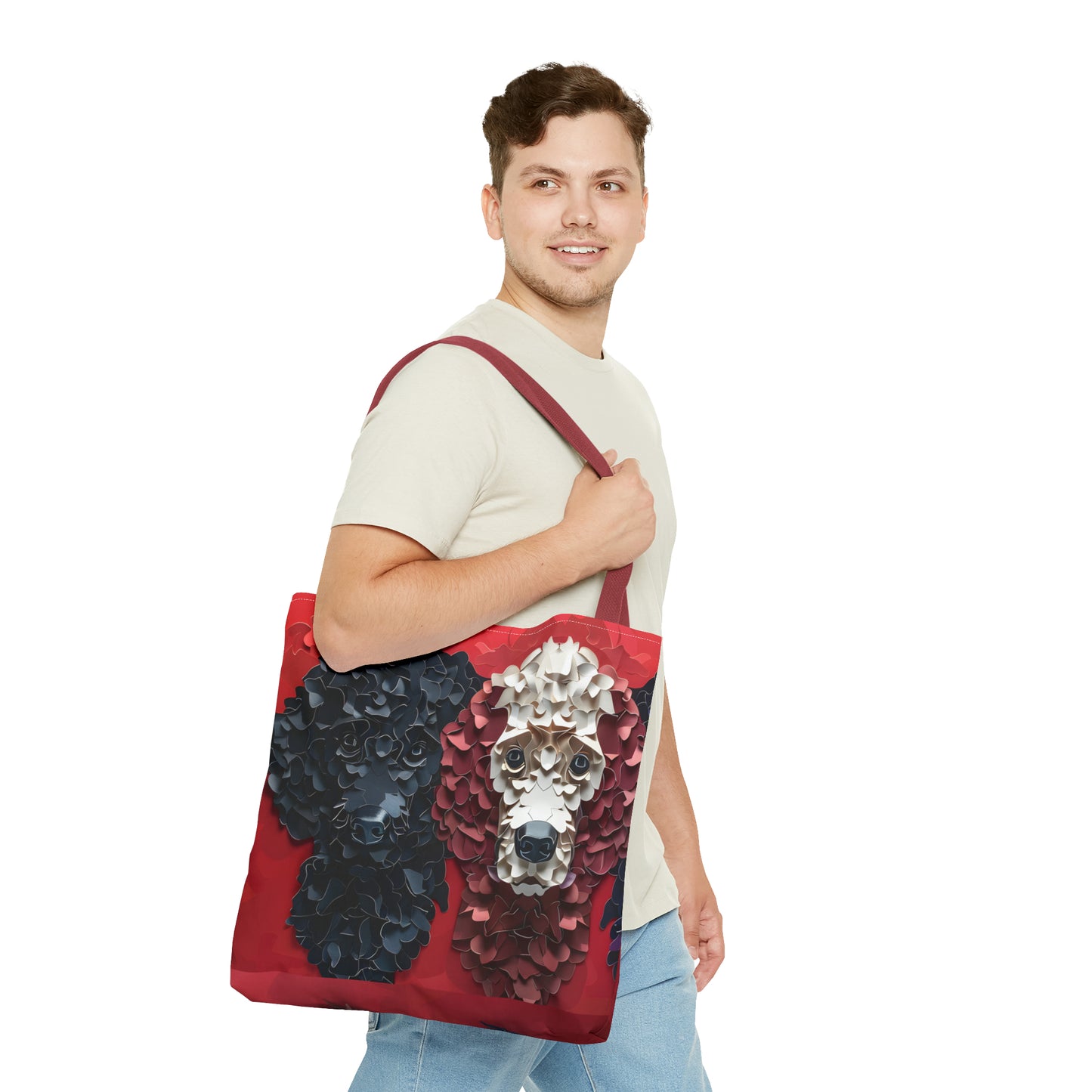 OODLES OF POODLES TOTE BAG