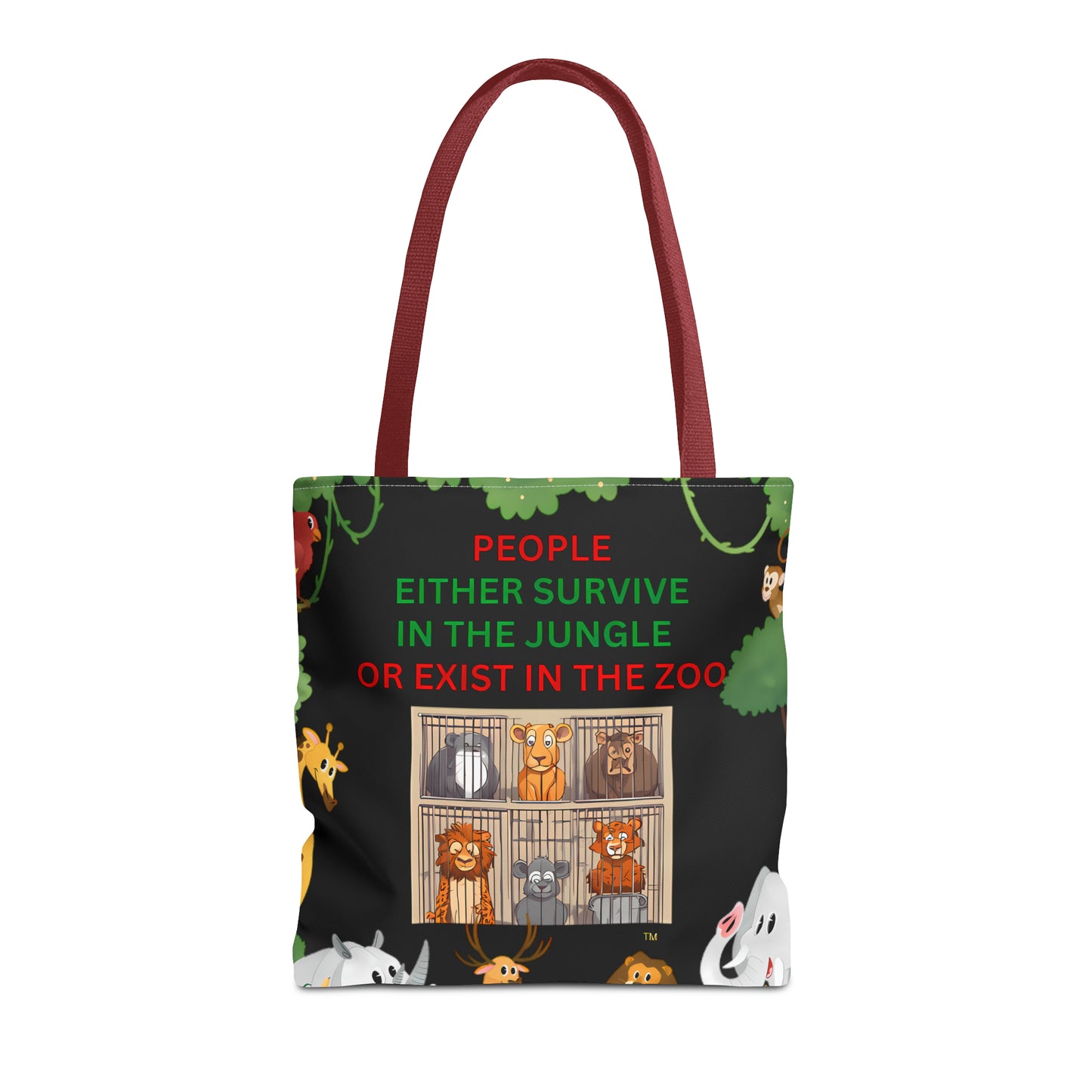 JUNGLE JIVE TOTE BAG