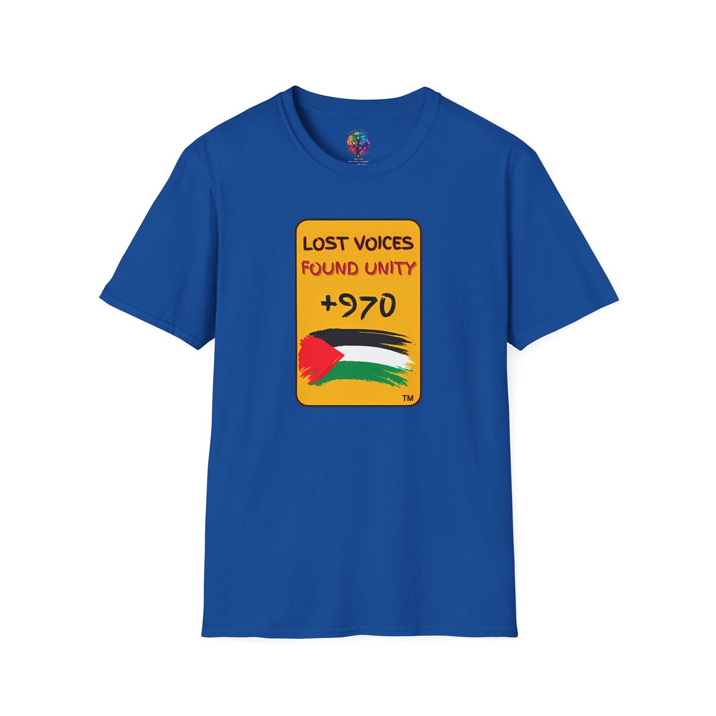 PALESTINE FOUND UNITY T-SHIRT UNISEX