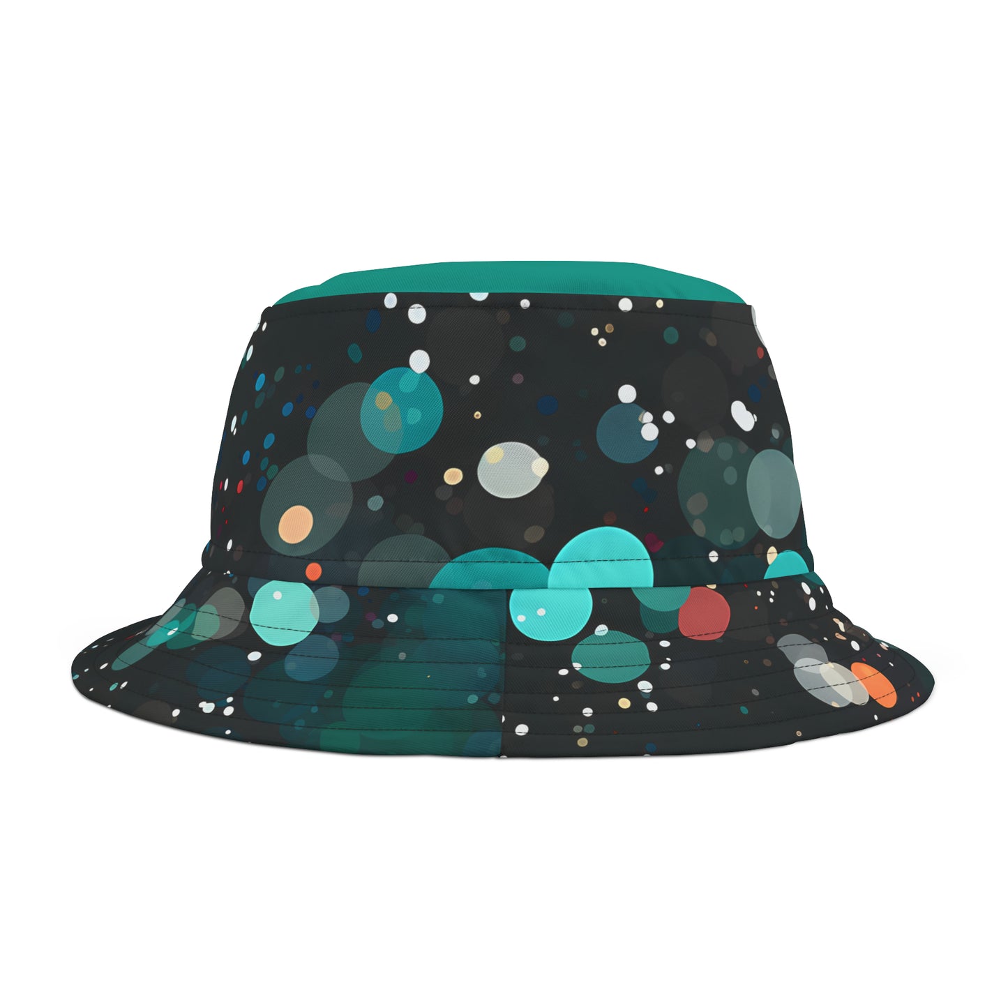 TEAL TOP GALAXY BUCKET HAT UNISEX