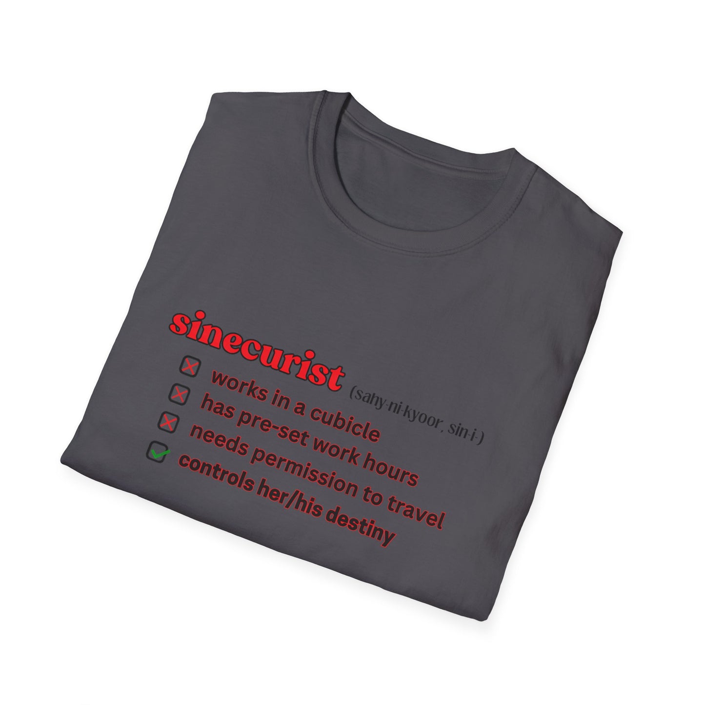 UNI GOOGLE CHECK BOX R T-SHIRT - UNISEX