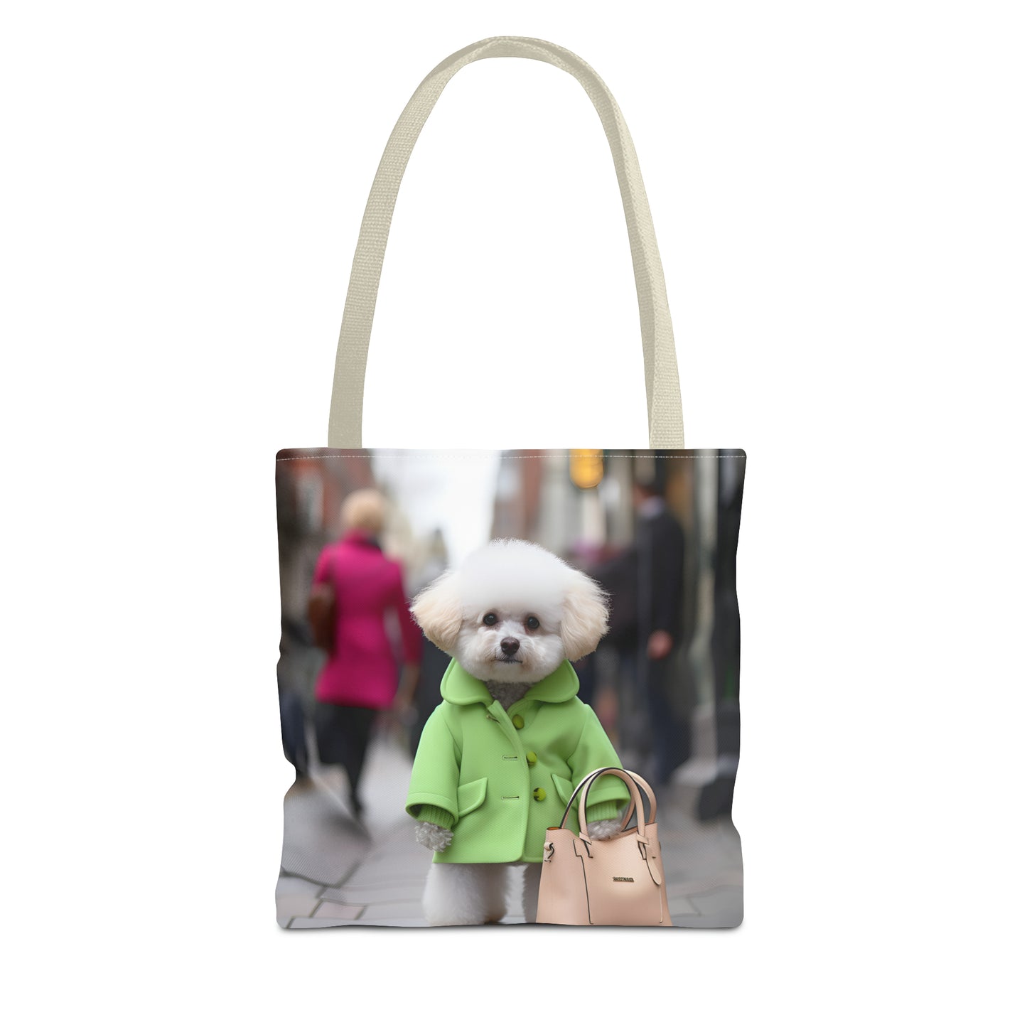BICHON FRISE TOTE BAG