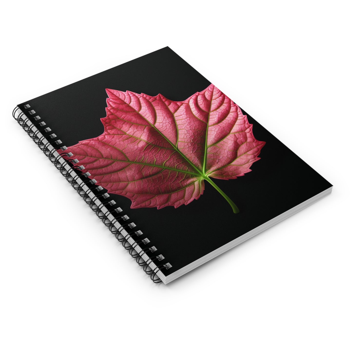 PAG PINK IVY SPIRAL NOTEBOOK - RULED LINE