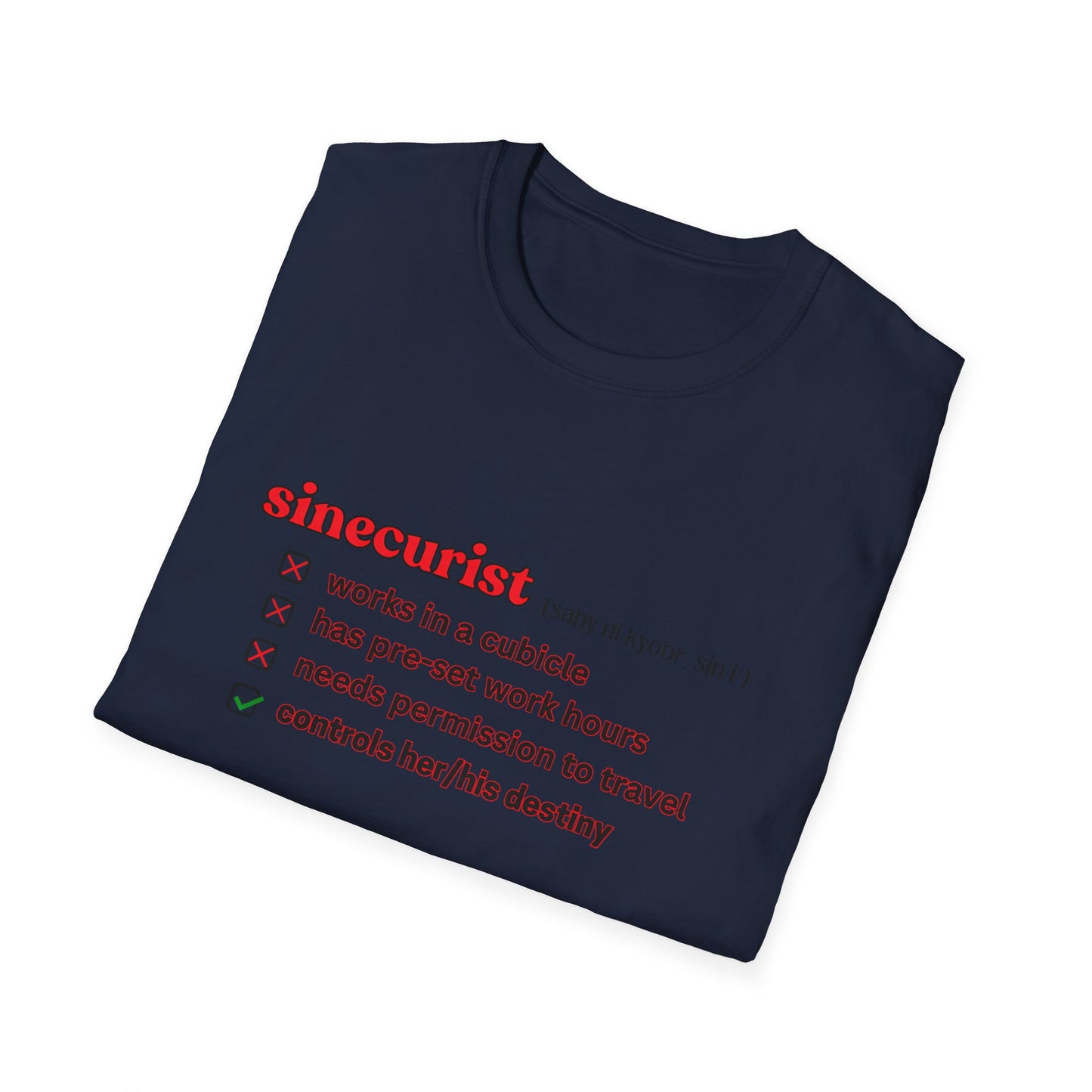 UNI GOOGLE CHECK BOX R T-SHIRT - UNISEX