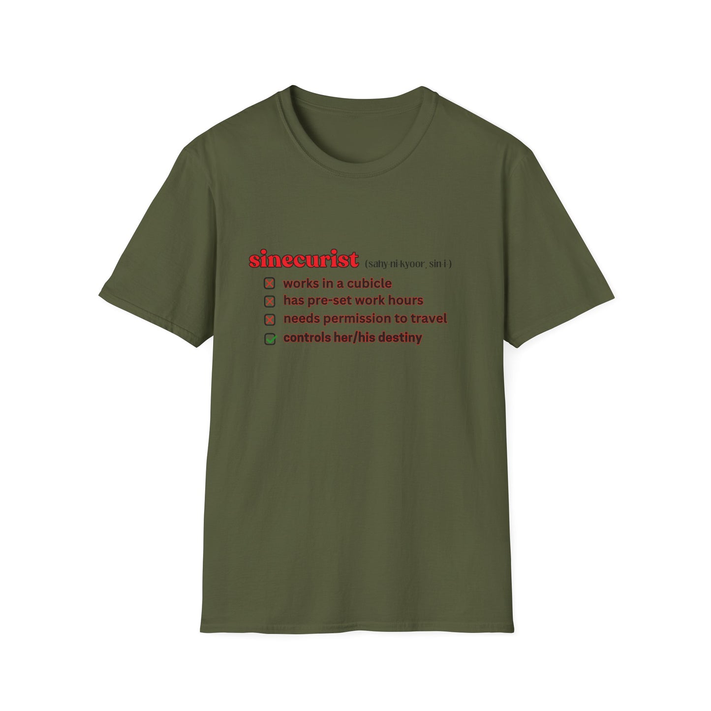 UNI GOOGLE CHECK BOX R T-SHIRT - UNISEX
