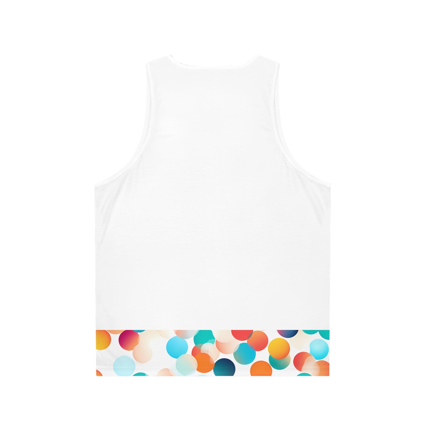 CIRCLES TRIM WHITE TANK