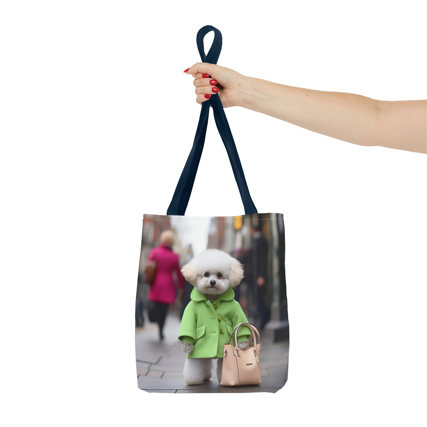 BICHON FRISE TOTE BAG