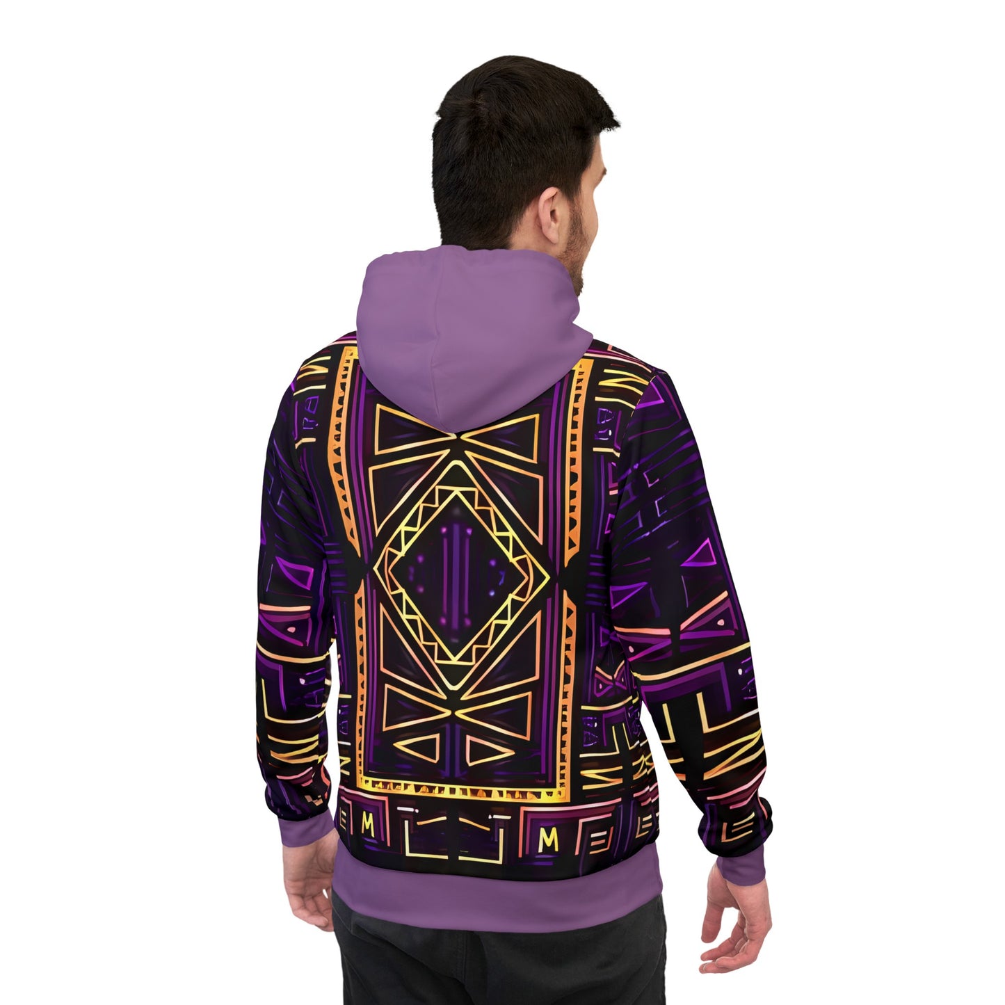 ROYAL TRIM PULLOVER ATHLETIC HOODIE - UNISEX