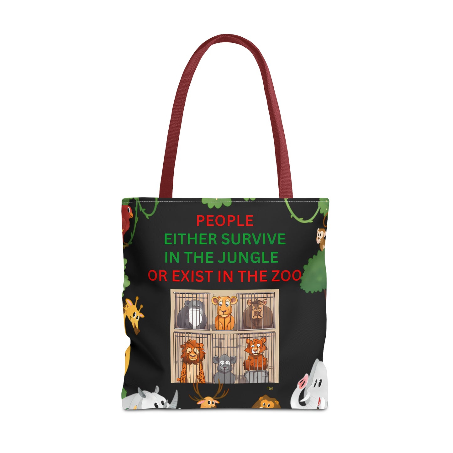 JUNGLE JIVE TOTE BAG