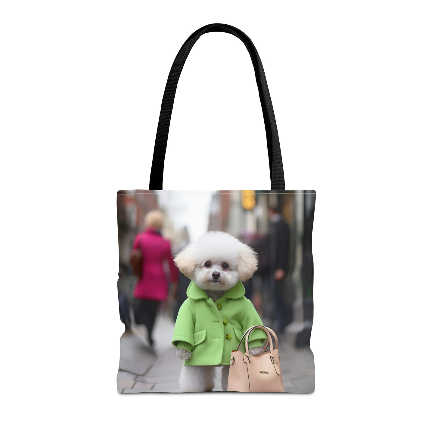 BICHON FRISE TOTE BAG