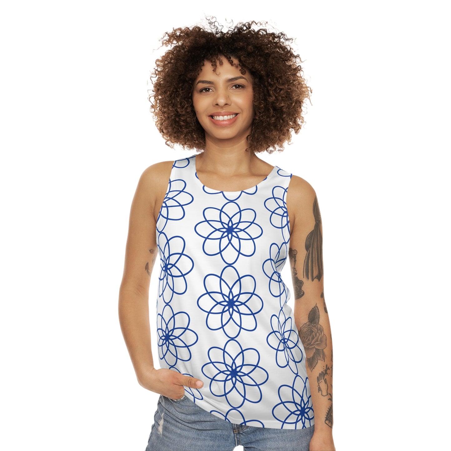 ZET SPIRALS BLUE TANK