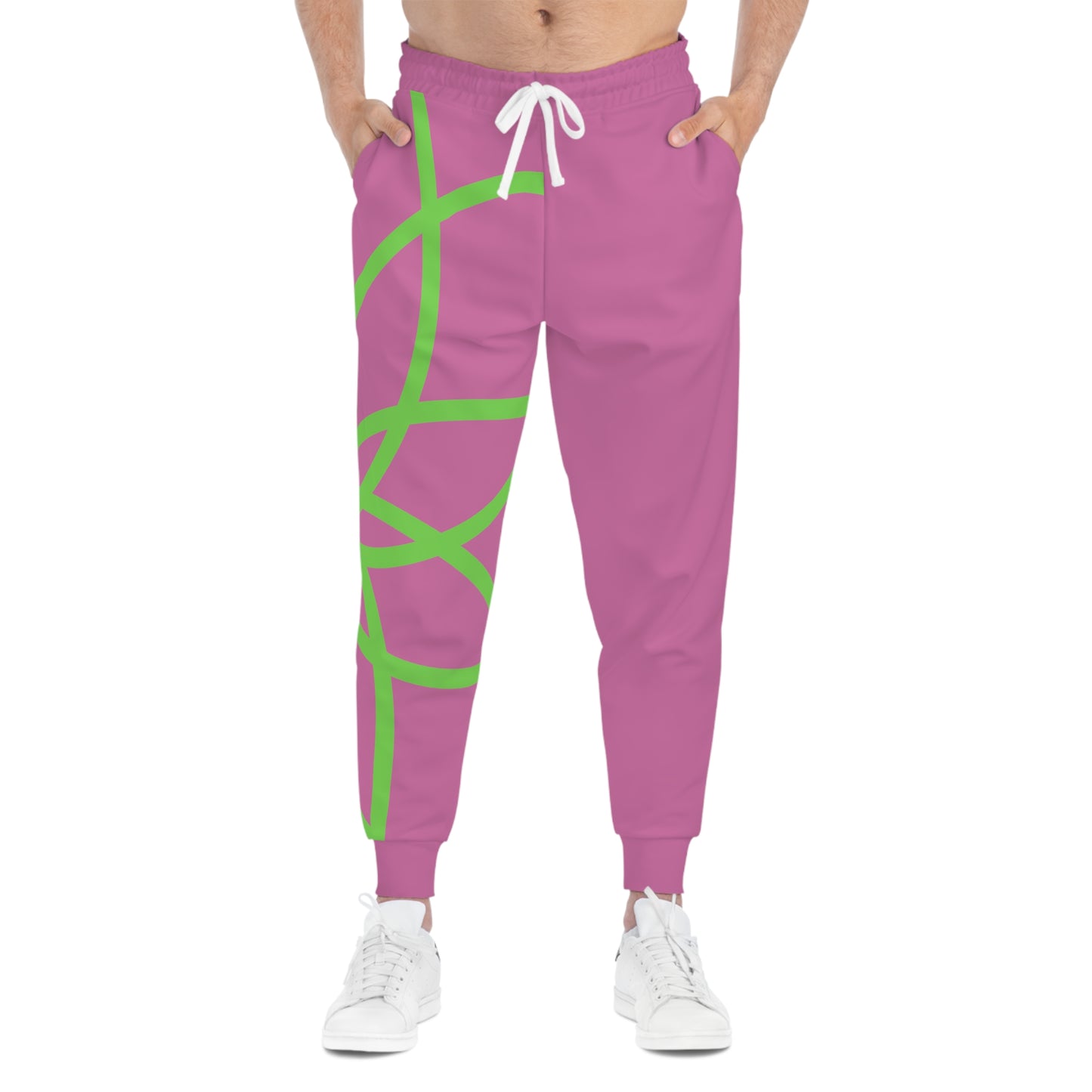 PAG SPIRALS PINK GREEN RT JOGGERS