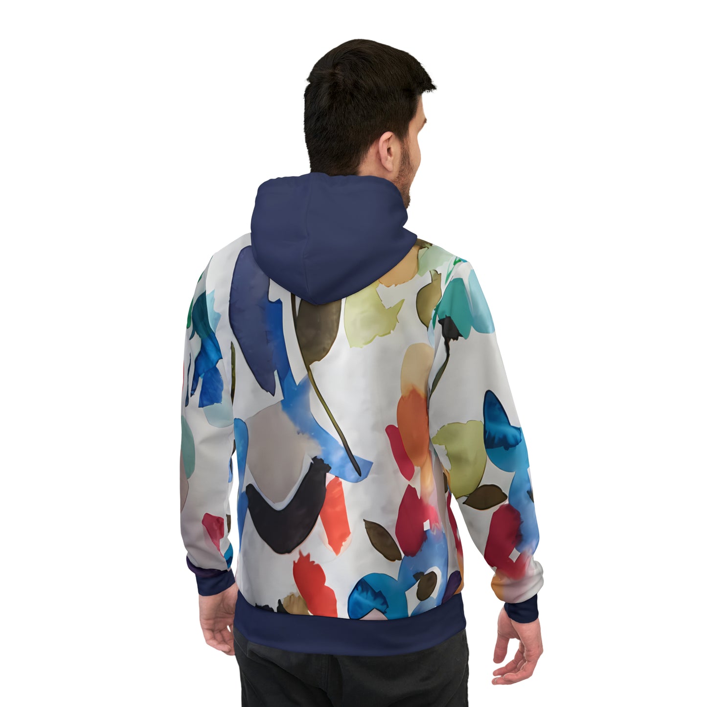 PASTEL SWATCHES BLUE PULLOVER ATHLETIC HOODIE UNISEX