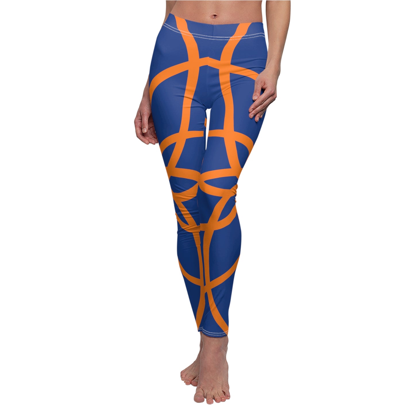 SPIRALS ORANG BLUE LEGGINGS