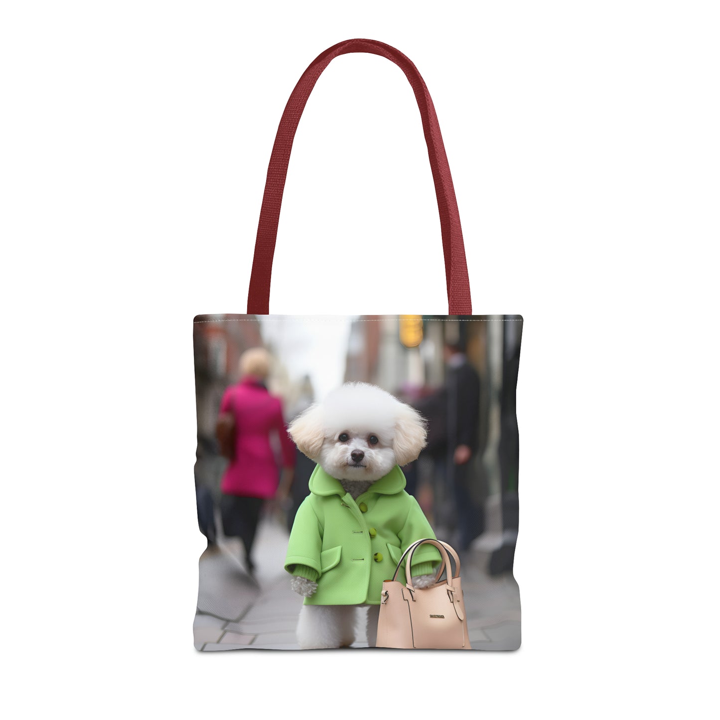 BICHON FRISE TOTE BAG
