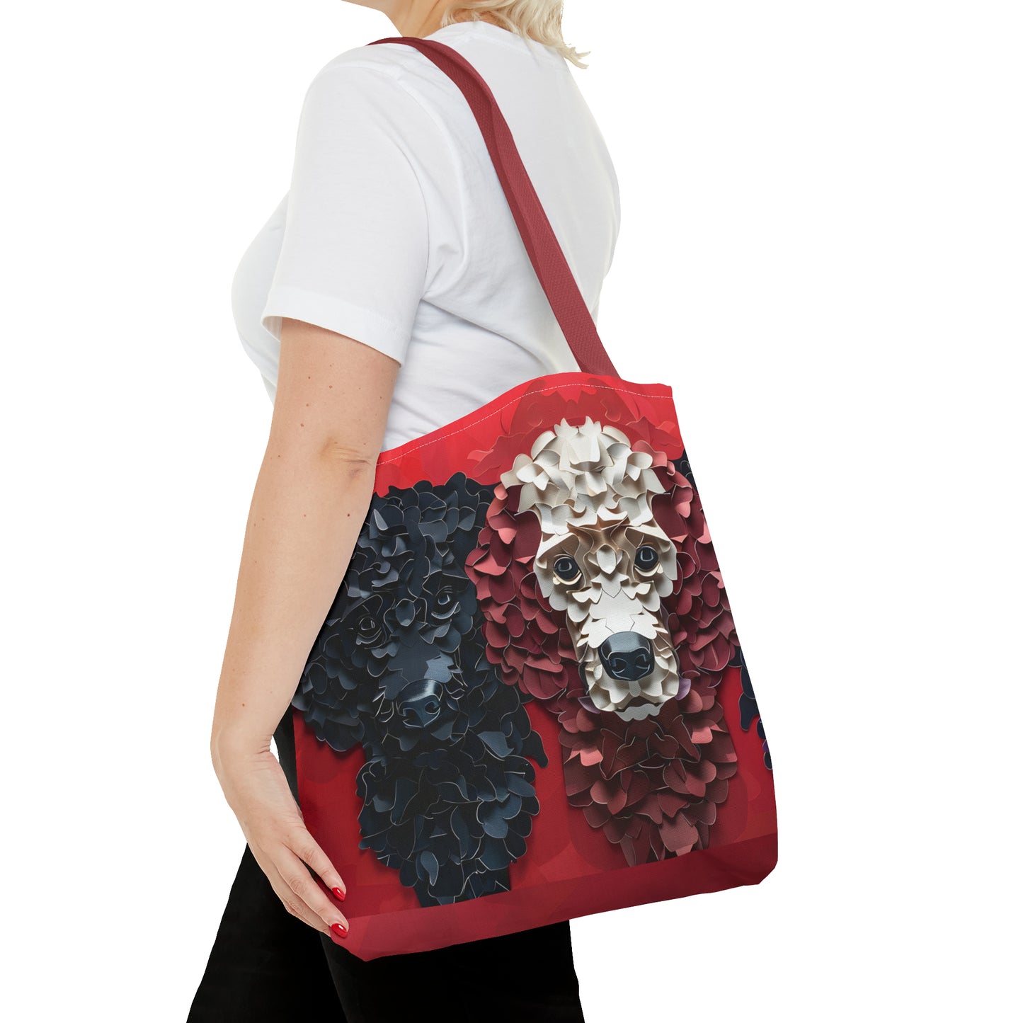 OODLES OF POODLES TOTE BAG