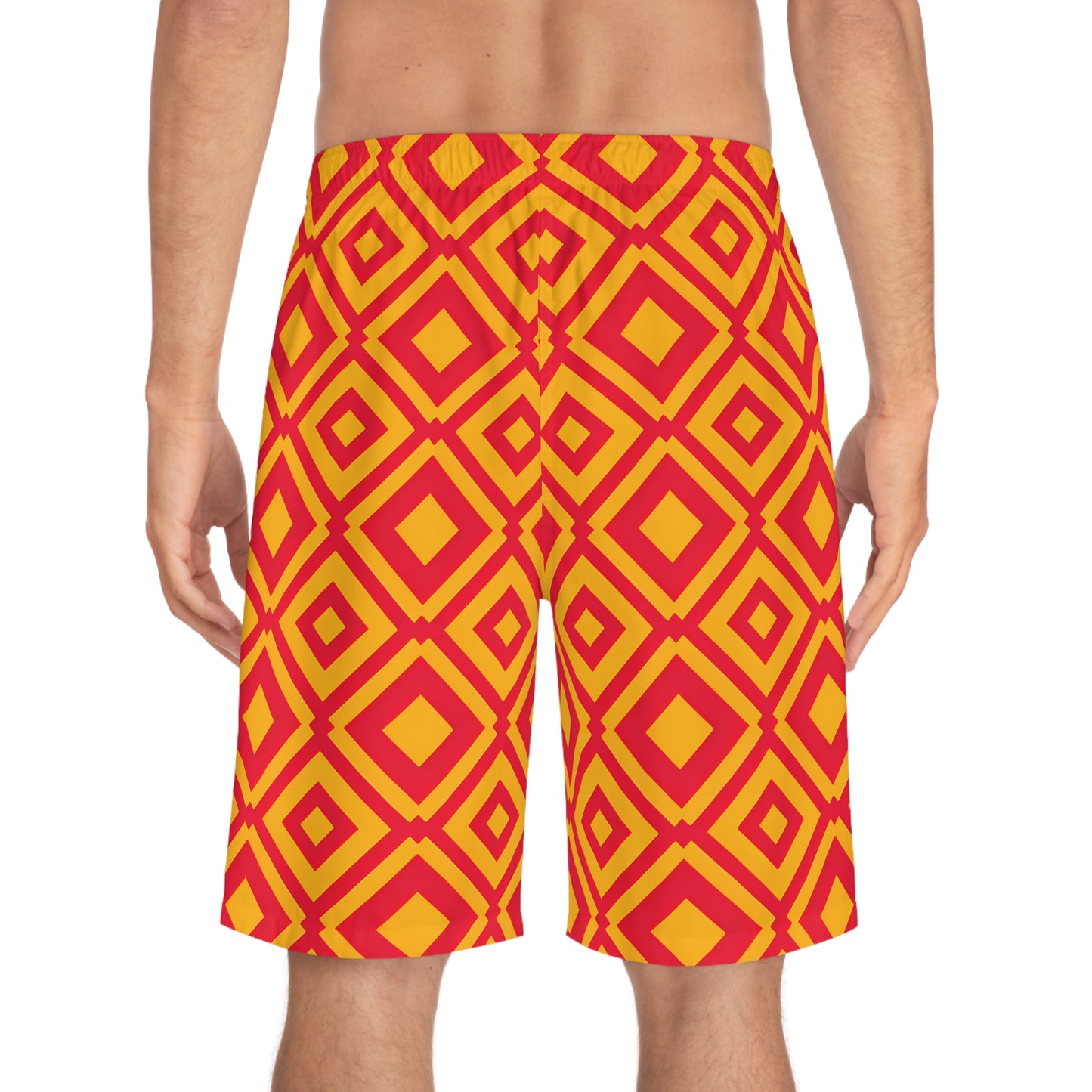 KC CHIEFS MOTIF BOARD SHORTS MEN'S