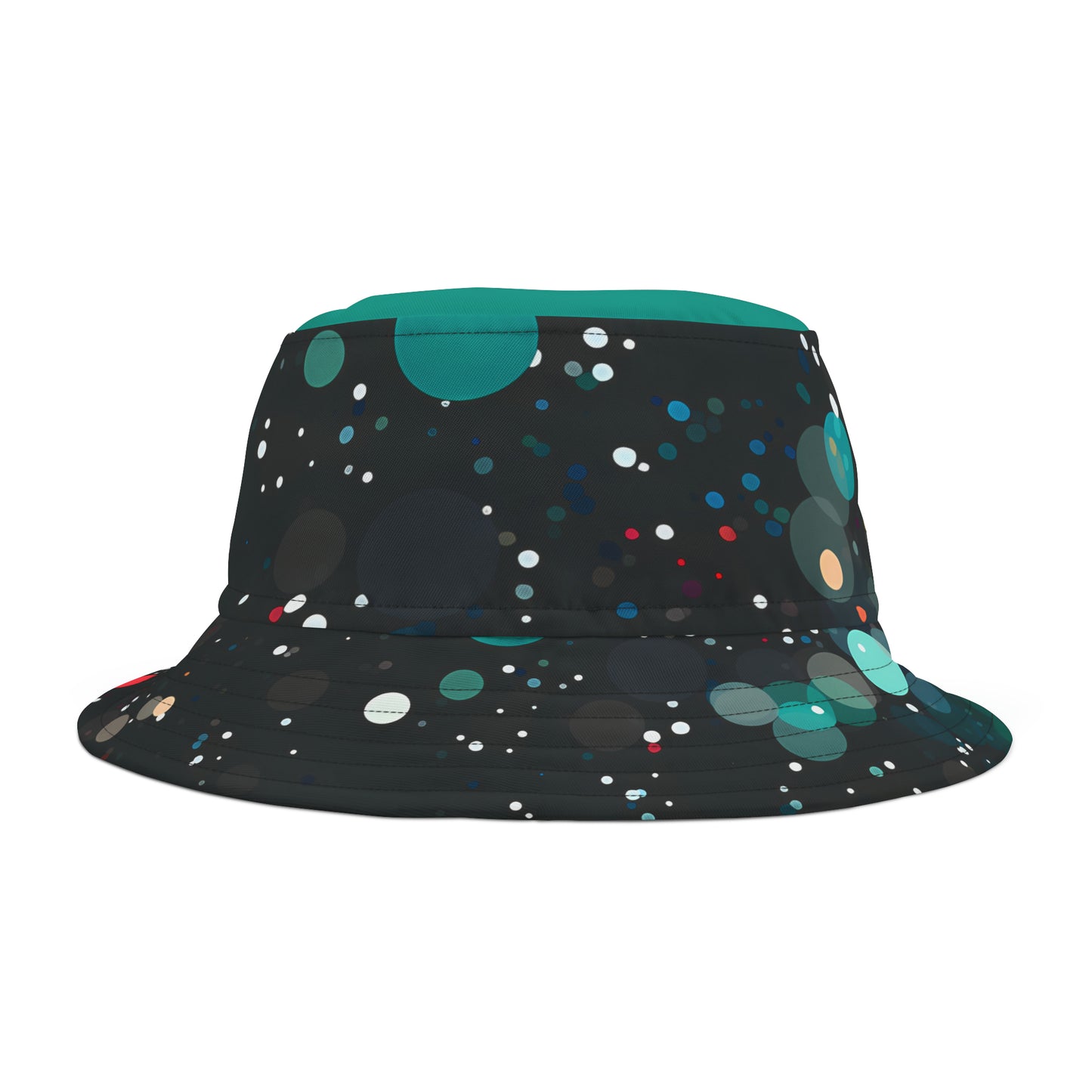 TEAL TOP GALAXY BUCKET HAT UNISEX