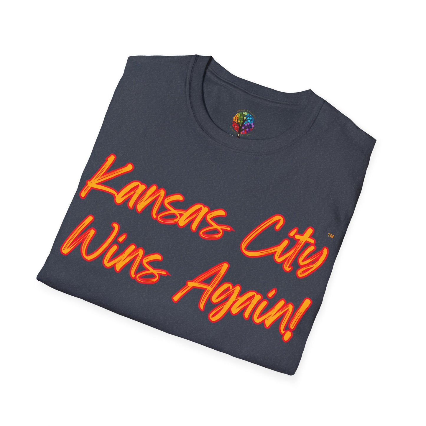 KC WINS AGAIN SOFTSTYLE T-SHIRT UNISEX