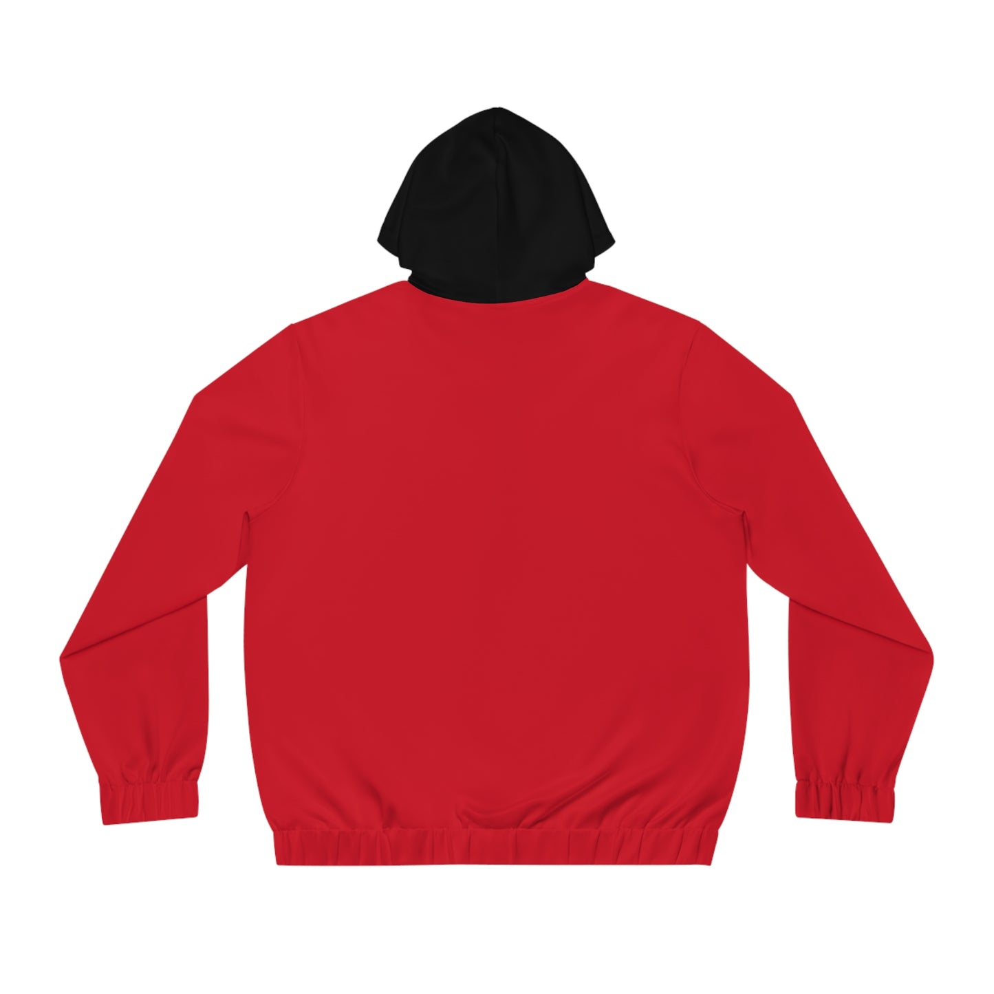 PALESTINE HUMANS RIGHT LIGHTWEIGHT RED FULL-ZIP HOODIE MEN'S