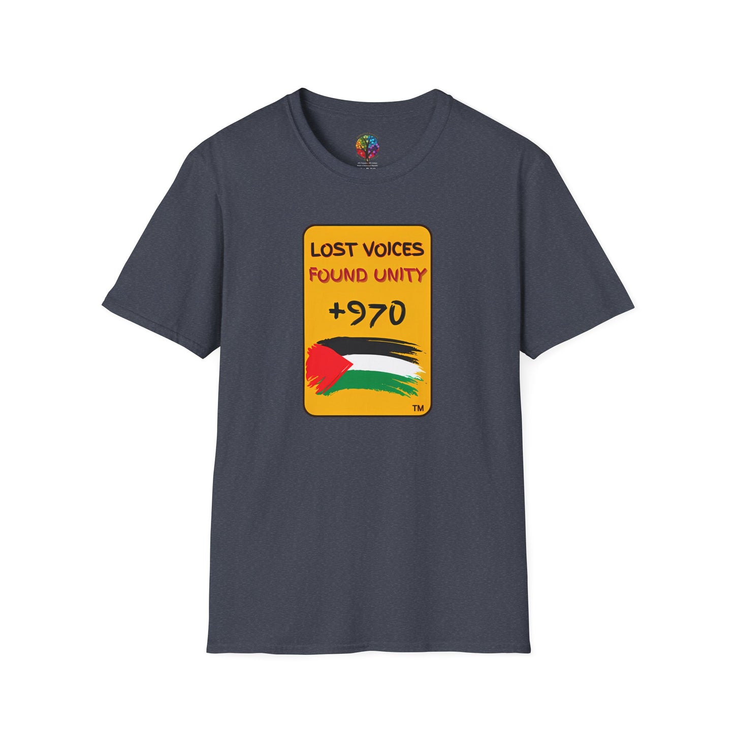 PALESTINE FOUND UNITY T-SHIRT UNISEX